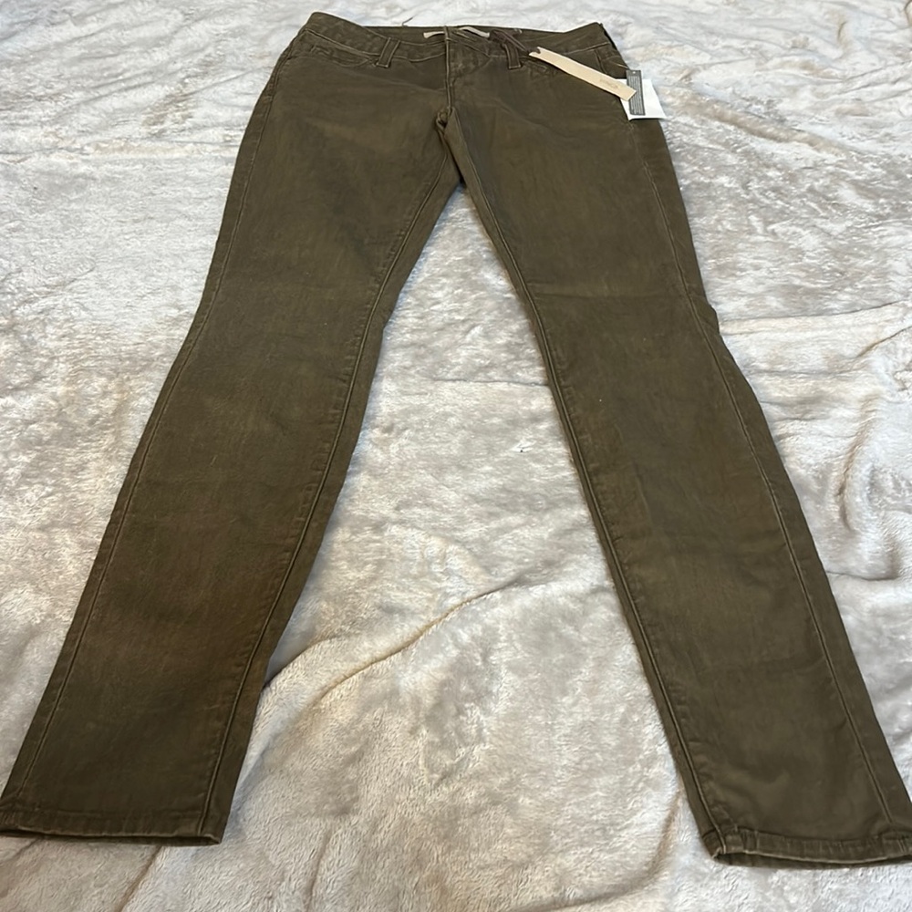 NWT Vince crop skinny ankle jeans in cocoa